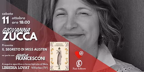 Giovanna ZUCCA // Il segreto di miss Austen @Lovat (TV)