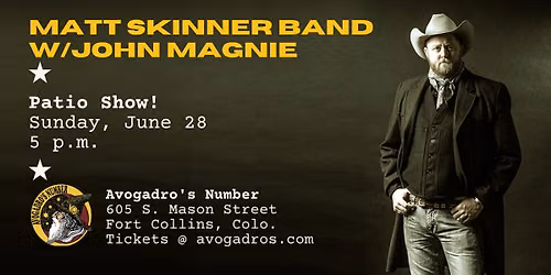 Matt Skinner Band w\/John Magnie