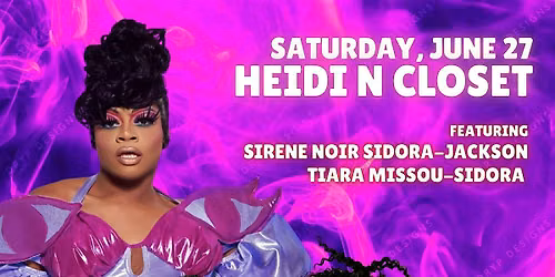 Heidi N Closet from RuPaul's Drag Race @ Icon DC