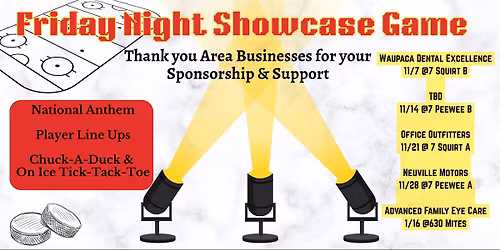 Friday Night Showcase Games PWB