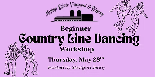 Beginner Country Line Dancing Workshop w\/ Shotgun Jenny at Bishop Estate