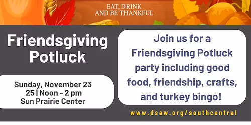 Friendsgiving Potluck & Party