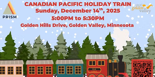 Canadian Pacific Holiday Train: Golden Valley Stop