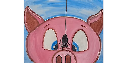 Spidey Pig Fun - Paint and Sip in Houston | Classpop!\u2122