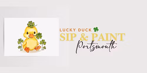 Lucky Duck Watercolor Sip and Paint Portsmouth | Holiday Inn