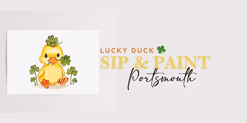 Lucky Duck Watercolor Sip and Paint Portsmouth | Holiday Inn