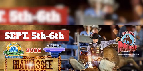 Hiawassee Pro Rodeo - Labor Day Weekend 