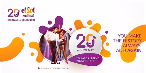 20th elSol Festival Fall edition OFFICIAL  6-10 November 2025