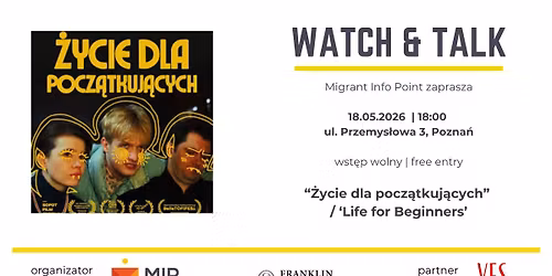Watch & Talk | Ogl\u0105damy i rozmawiamy |   "\u017bycie dla pocz\u0105tuj\u0105cych" (Life for Beginners) EN sub