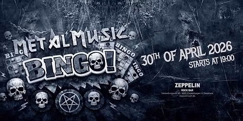 Metal Music BINGO @Zeppelin Rock Bar
