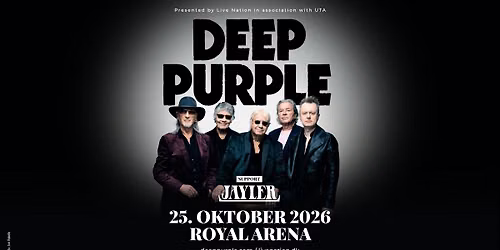 Deep Purple \/ Royal Arena 25. oktober 2026