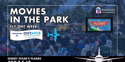 Movies in the Park - Planes: July 10, presented by Fly ONT