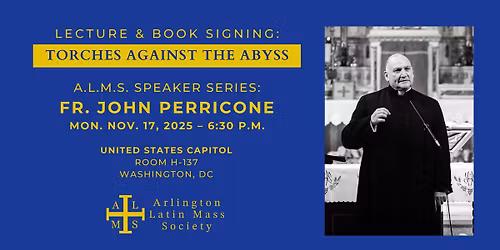 ALMS Speaker Series: Fr. John Perricone (2025)