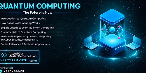 Quantun Computing Course FREE DEMO