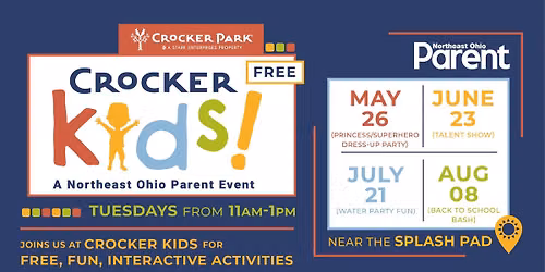  Crocker Kids: Back to School Bash