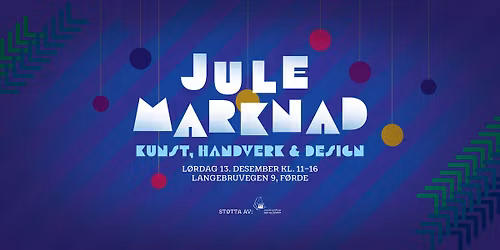 Julemarknad \u2013 kunst, handverk & design