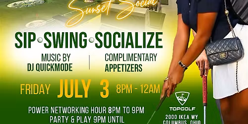 Cocktails & Clubs (Sip *Swing *Socialize)