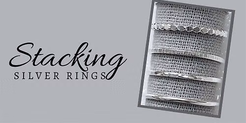 Jewelry Workshop: Mixed metals- Brass, Copper & Silver Stacking Rings