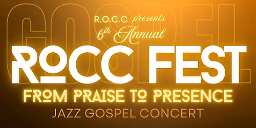 ROCCFEST - Jazz Gospel Concert