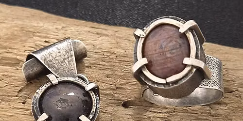 Unique Stone Setting for Thick Cabochons - In-Person Jewelry Class