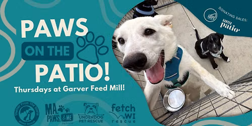 Paws on the Patio Featuring Ma, Paws, & Me Pet Rescue
