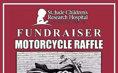 Fundraiser Motorcycle Raffle to Benefit St. Jude's Children's Hopsital At J&S Roadhouse