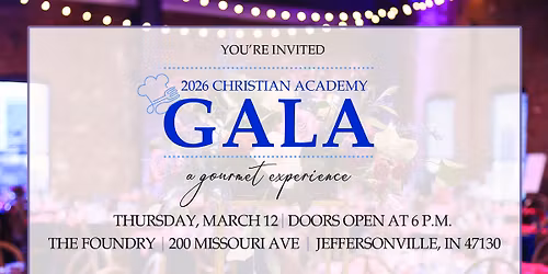 Christian Academy Gala 2026