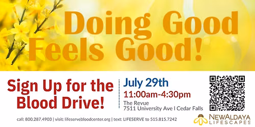 LifeServe Blood Drive at NewAldaya 