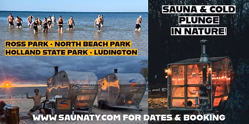 LUDINGTON POP-UP SAUNA! w\/ Northstar Fitness