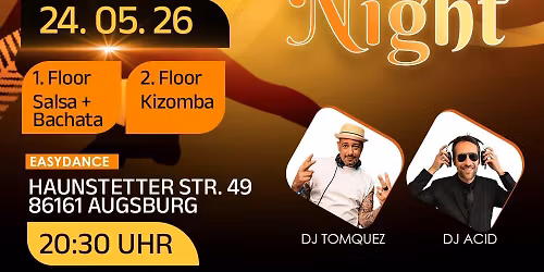 EASYDANCE HOT SALSA-BACHATA-KIZOMBA NIGHT AUF 2 AREAS
