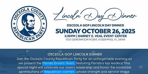 Osceola GOP Lincoln Day Dinner