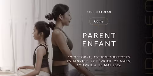 Cours de Yoga - UN parent et UN enfant (5 \u00e0 8 ans)
