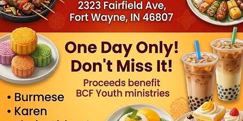 BCF Youth Food Fundraiser Festival- July 18, 2026 - 10:00 AM - 6:00 PM