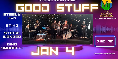 Good Stuff: Tribute to Steely Dan \/ Sting \/ Stevie Wonder \/ Gino Vannelli