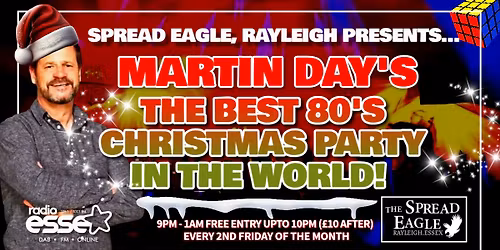 THE BEST 80'S CHRISTMAS PARTY IN THE WORLD!