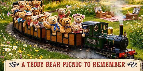 Teddy Bear Picnic 2026  at  Caldecotte Miniature Railway