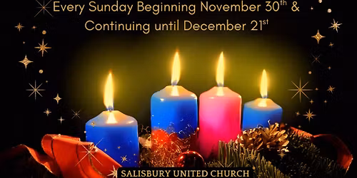 Advent at Salisbury United Church