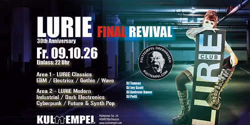\ud83d\udda4 LURIE REVIVAL \u2013 DIE LETZTE NACHT \ud83d\udda4