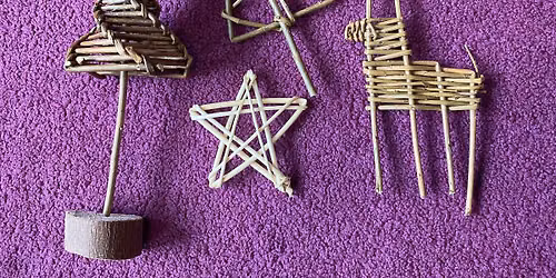 Willow Christmas Decorations workshop at the Plane Tree