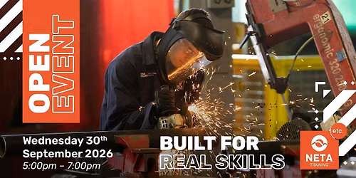 NETA Training Open Event- September 2026