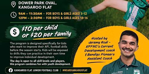 Kangaroo Flat School Holiday Clinic