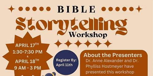 Bible Storytelling Workshop