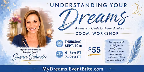 Understanding Your Dreams ZOOM Workshop