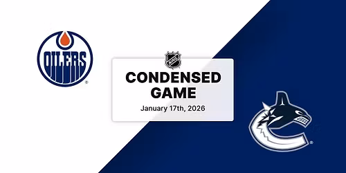 Edmonton Oilers vs. Vancouver Canucks