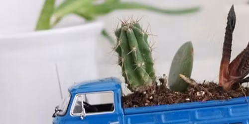 Kids workshop: Re-create your toy into a flower pot