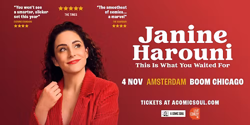 Janine Harouni in Amsterdam