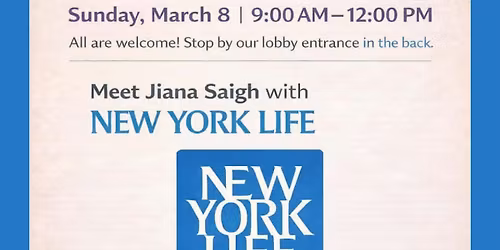 Complimentary Financial Wellness Pop-Up with New York Life