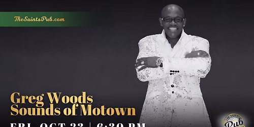 Greg Woods Sounds of Motown