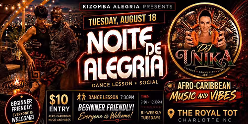 KIZZ ME Dance Night  - Afro-Caribbean Music (Kizomba dance lesson included)