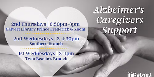 Alzheimer's Caregivers Support (PF & Zoom)
